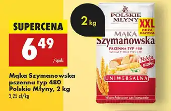 Biedronka Mąka szymanowska uniwersalna Polskie młyny oferta