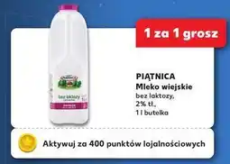 Kaufland Mleko wiejskie bez laktozy 2% Piątnica oferta