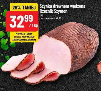 Polomarket Szynka drewnem wędzona Rzeźnik Szymon oferta