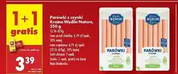 Biedronka Parówki z szynki Kraina wędlin nature oferta
