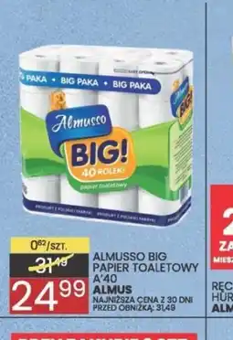 Wafelek Papier toaletowy Almuesso Big oferta