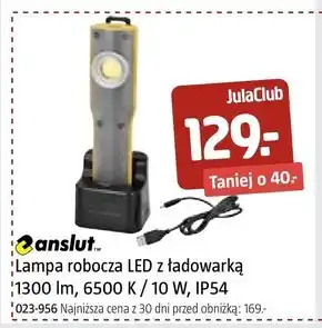 Jula Lampa robocza Anslut oferta