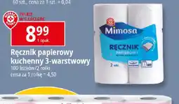 E.Leclerc Ręcznik papierowy kuchenny Mimosa 3-warstwowy oferta