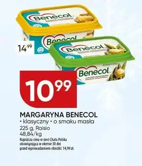 Chata Polska Benecol Tłuszcz do smarowania z dodatkiem stanoli roślinnych klasyczny 225 g oferta