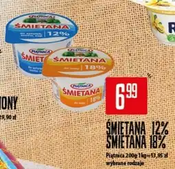 Społem Piątnica Śmietana 18 % 200 g oferta