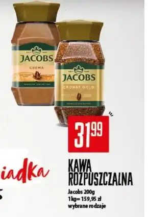 Społem Jacobs Cronat Gold Kawa rozpuszczalna 200 g oferta