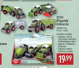 ALDI Spychacz + traktor cysterna na mlekoi Dickie Toys oferta