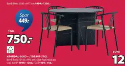 JYSK JYDERUP STOL oferta