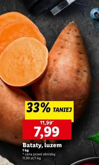 Lidl Bataty, luzem oferta