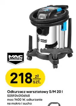 Castorama Odkurzacz warsztatowy MacAllister oferta