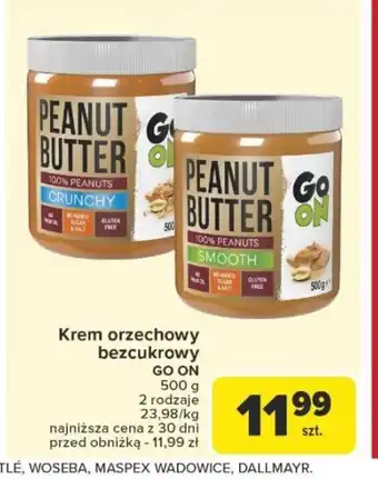 Carrefour Krem orzechowy Go On oferta