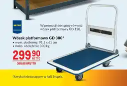 Makro METRO Wózek platformowy GD 300 oferta