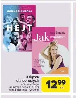 Carrefour Książka dla dorosłych oferta