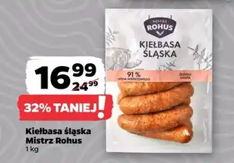 Netto Kiełbasa śląska Mistrz Rohus oferta