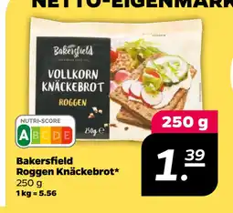 Netto Bakersfield Roggen Knäckebrot oferta