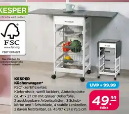 Netto KESPER Küchenwagen oferta