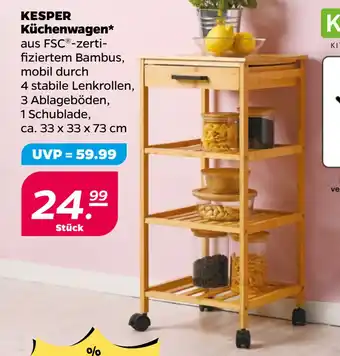 Netto KESPER Küchenwagen oferta