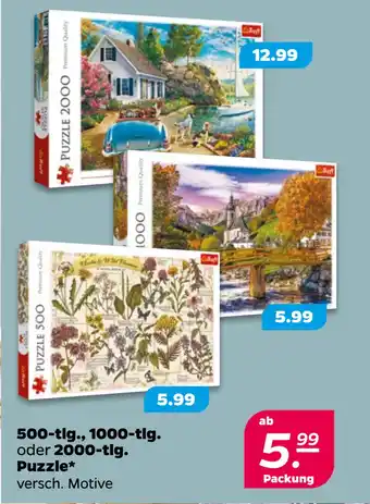 Netto 500-tlg., 1000-tlg. oder 2000-tlg. Puzzle oferta