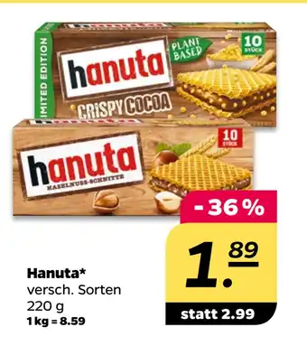 Netto Hanuta oferta