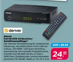 Netto denver Full HD DVB-S2 Receiver/ Satellitenempfänger oferta