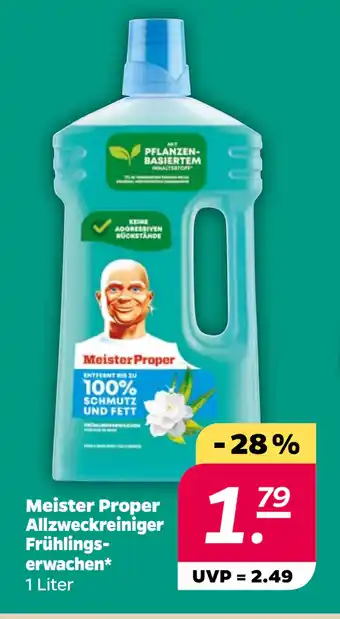 Netto Meister Proper Allzweckreiniger Frühlingserwachen oferta