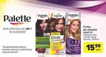 Carrefour Farba do włosów 8-0 Palette Intensive Color Creme oferta