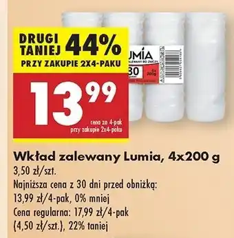 Biedronka Wkład zalewany 200 g Lumia oferta