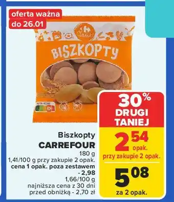 Carrefour Biszkopty Carrefour oferta