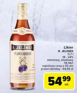 Carrefour Likier wiśniowy Jelinek Cherry oferta