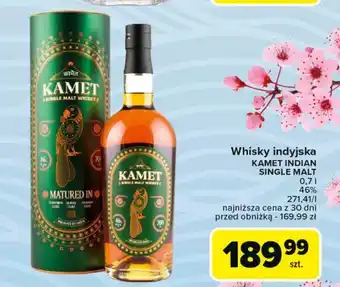 Carrefour Whisky Kamet Single Malt oferta