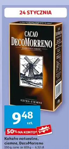 Kakao extra ciemne Decomorreno