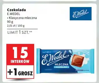 Intermarche Czekolada klasyczna mleczna E. Wedel oferta