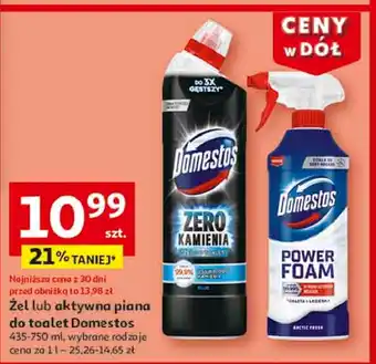 Auchan Spray czyszczący Domestos Power Foam oferta