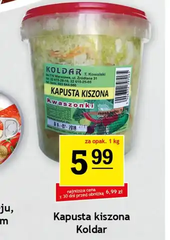 Gram Market Kapusta kiszona Koldar oferta