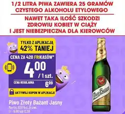 Piwo Złoty Bażant Jasny
