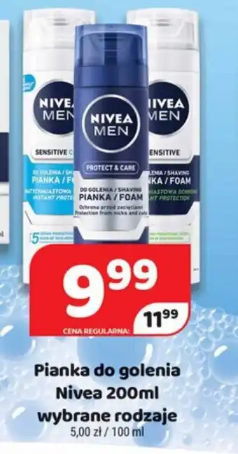 Delfin Pianka do golenia Nivea 200ml oferta