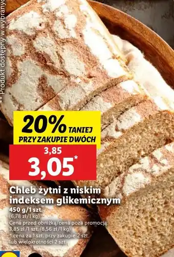 Lidl Chleb żytni oferta