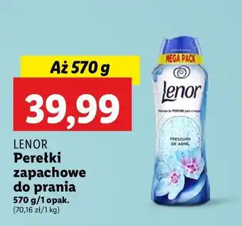 Lidl Perełki zapachowe spring Lenor Unstoppables oferta