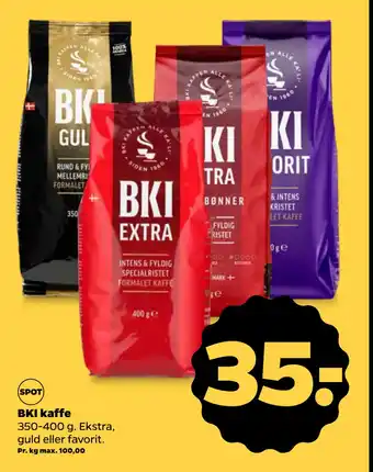 Netto BKI kaffe oferta