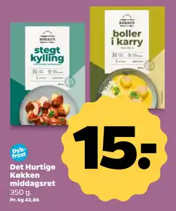 Netto Det Hurtige Køkken middagsret oferta