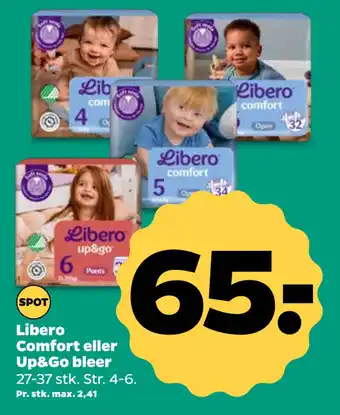 Netto Libero Comfort eller Up&Go bleer oferta