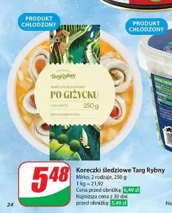 Dino Koreczki śledziowe po giżycku Pomorski targ rybny oferta