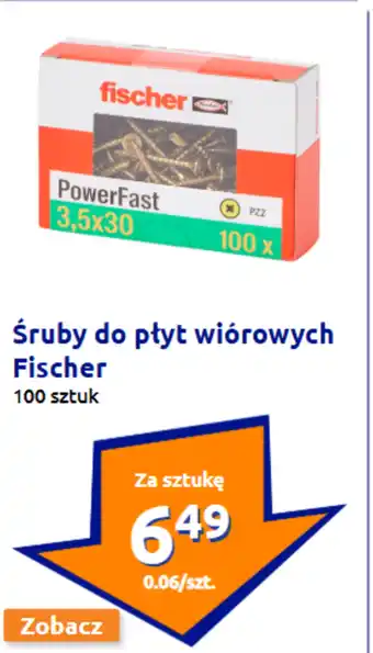 Action Śruby Fischer oferta