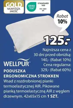 JYSK Poduszka ergonomiczna Wellpur oferta