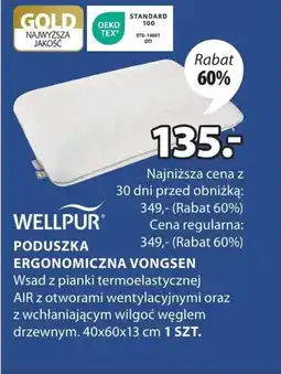 JYSK Poduszka ergonomiczna Wellpur oferta