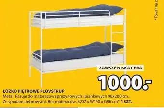 JYSK Łóżko piętrowe oferta