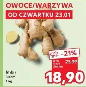 Kaufland Imbir oferta