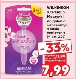 Kaufland Maszynki do golenia cherry blossom Wilkinson My Intuition Comfort oferta