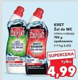 Kaufland Żel do wc classic Kret oferta