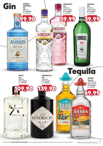 Kaufland Gin Lubuski oferta